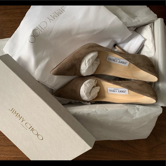 Suede Jimmy Choo NWT & Box - Picture 5 of 5